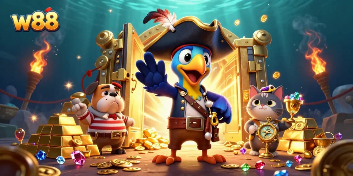Cá cược tại w88, khám phá kho game đa dạng và hấp dẫn qua hình ảnh thú vị.