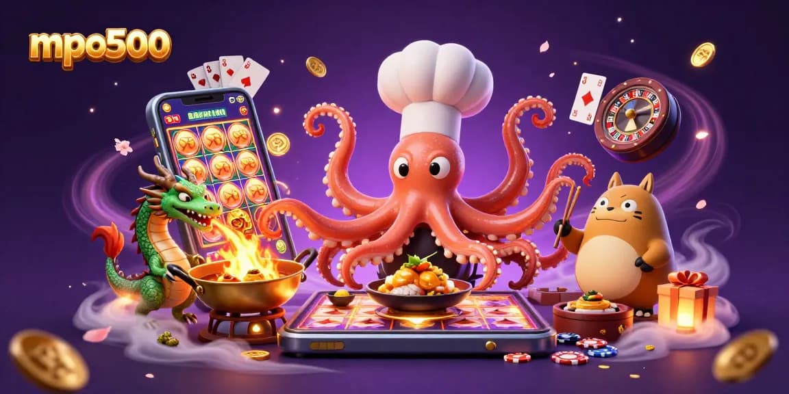 Spin your fortunes at mpo500's vibrant slots with exciting 3D characters and dynamic gaming elements.