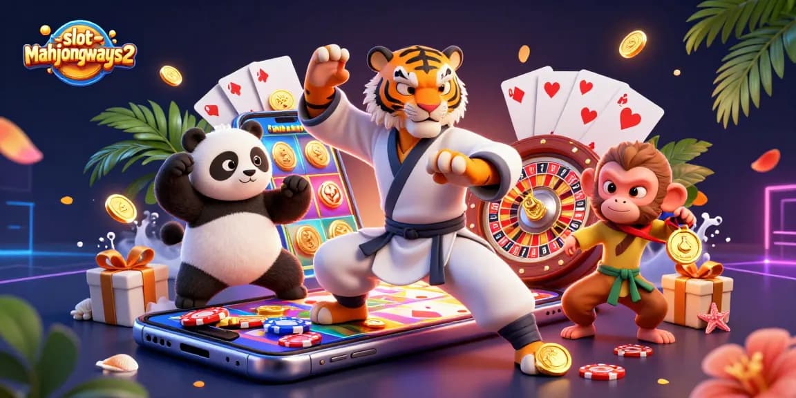 Experience the thrilling slot-mahjongways2 with vibrant characters and dynamic gaming elements.