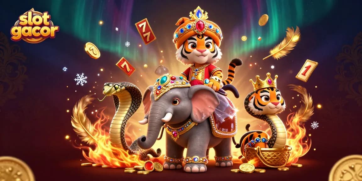 Menangkan slot gacor dengan keberuntungan maharaja dan elefant berhiaskan permata.