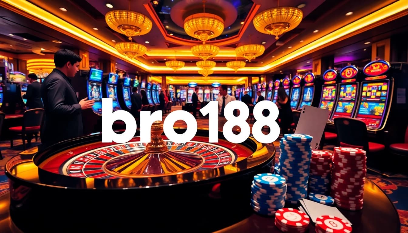 Experience excitement at Bro138 login with a luxury casino atmosphere and dynamic gaming.