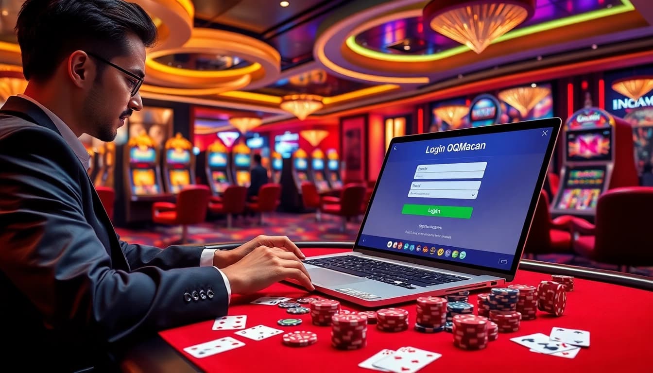 Get ready to elevate your gaming experience with quick and safe access via qqmacan login on a sleek online casino interface.