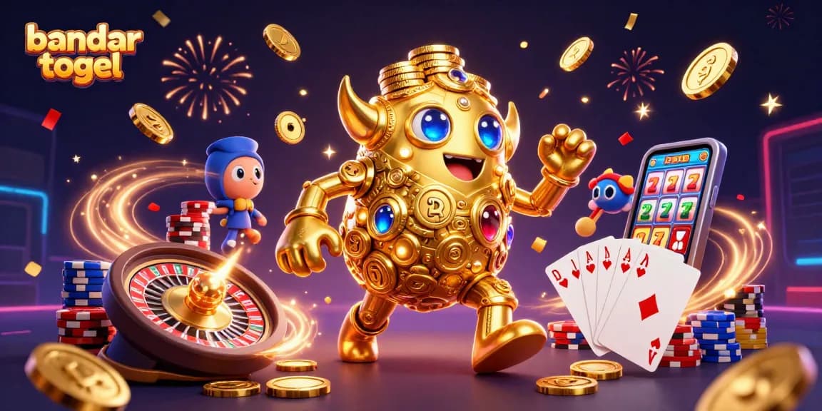 Visualisasi bandar togel penuh warna yang menampilkan kemenangan dan keberuntungan dalam perjudian