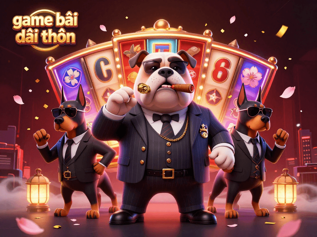 Play game bài đổi thưởng with vibrant characters and dynamic gaming elements