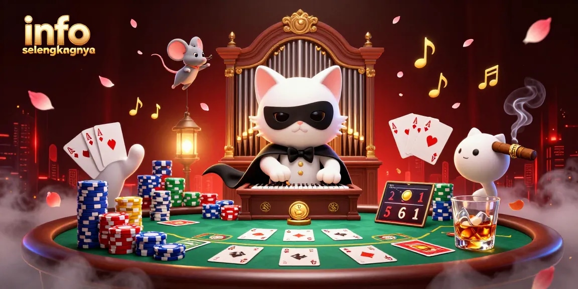 info selengkapnya tentang memainkan slot menarik di DEWATASLOT888 dengan cat phantom dan mouse akrobat