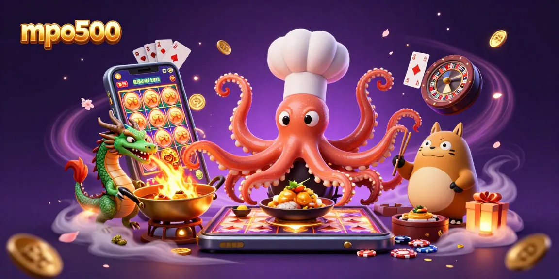 Spin your fortunes at mpo500's vibrant slots with exciting 3D characters and dynamic gaming elements.