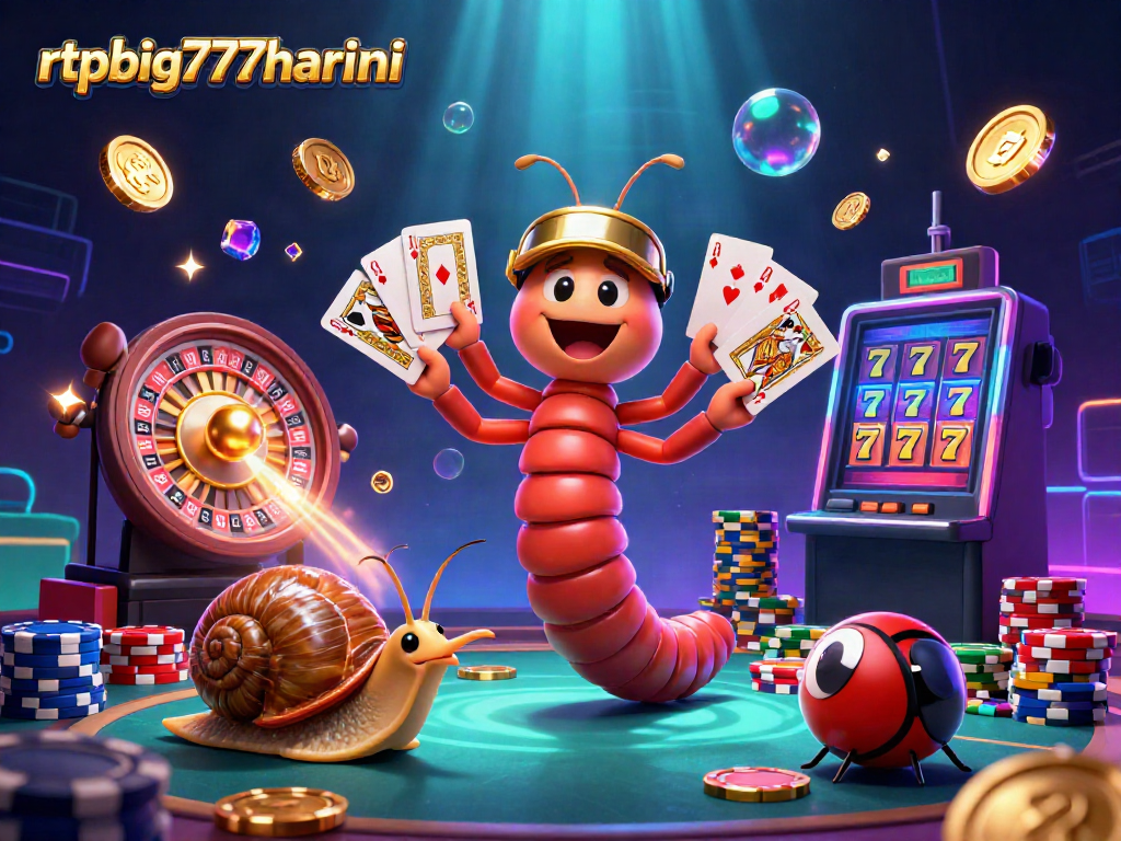 Feel the thrill of winning with rtpbig777hariini's vibrant slot action, showcasing dynamic characters and energetic gameplay.