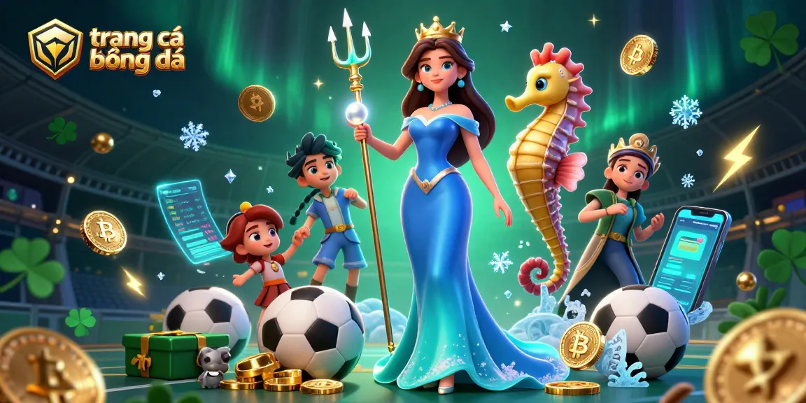 Exciting illustration representing trang cá cược bóng đá with vibrant casino elements, showcasing a stunning scene.