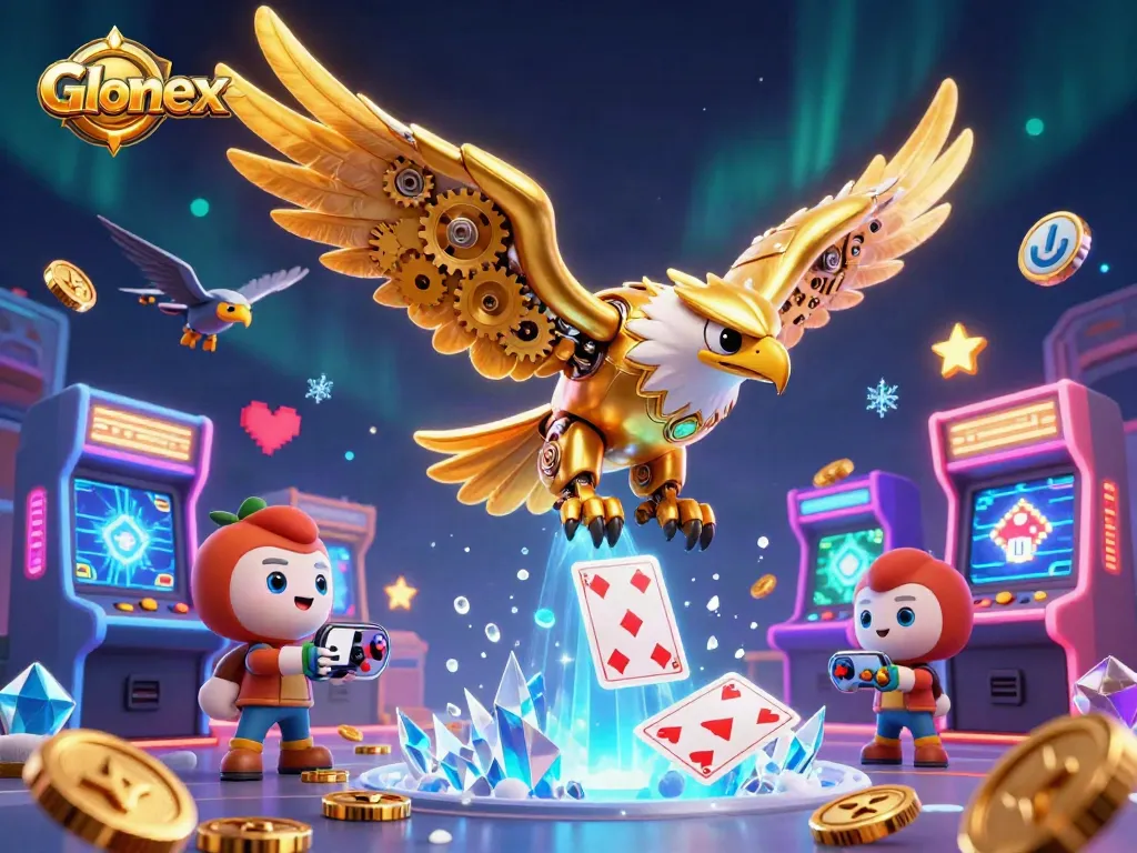 Engage with Glomex's immersive casino experience featuring dynamic gaming elements.