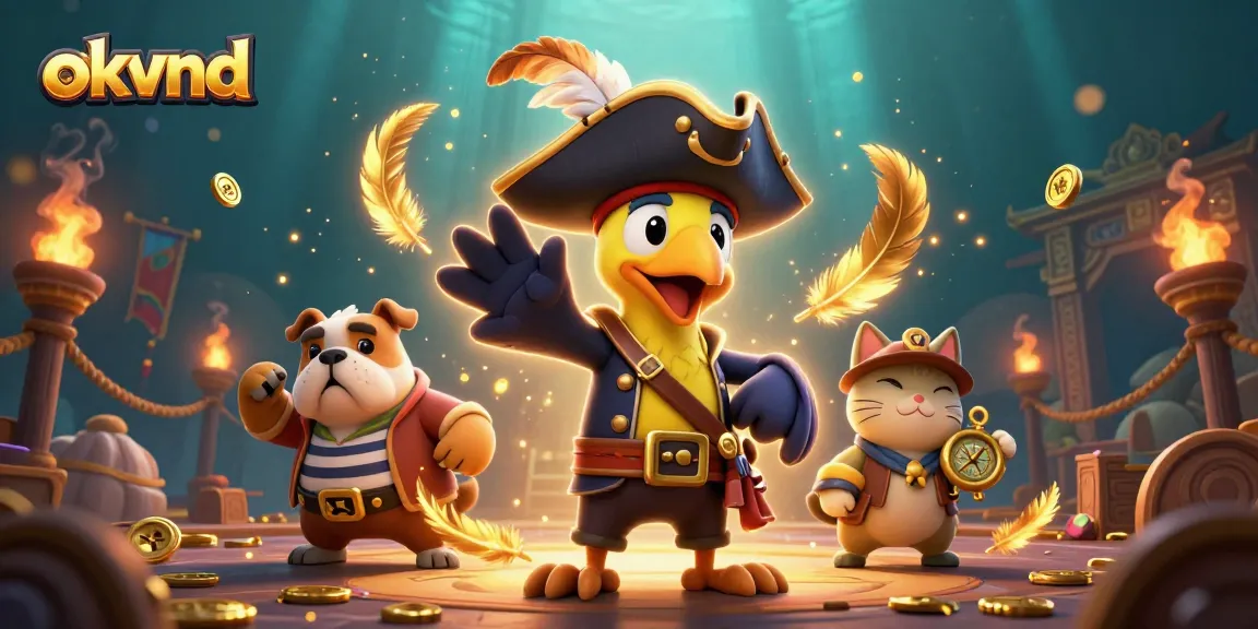 Engage in thrilling gambling adventures with okvnd, featuring vibrant pirates and treasure!