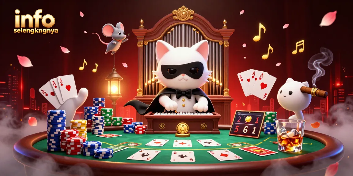 info selengkapnya tentang memainkan slot menarik di DEWATASLOT888 dengan cat phantom dan mouse akrobat