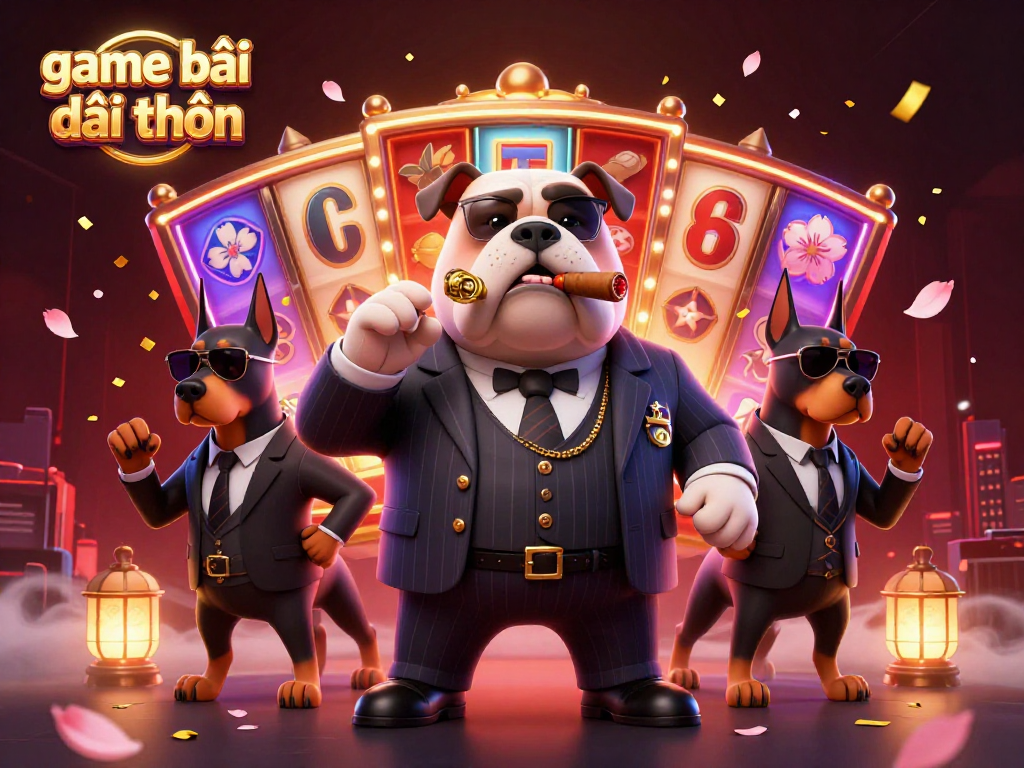 Play game bài đổi thưởng with vibrant characters and dynamic gaming elements