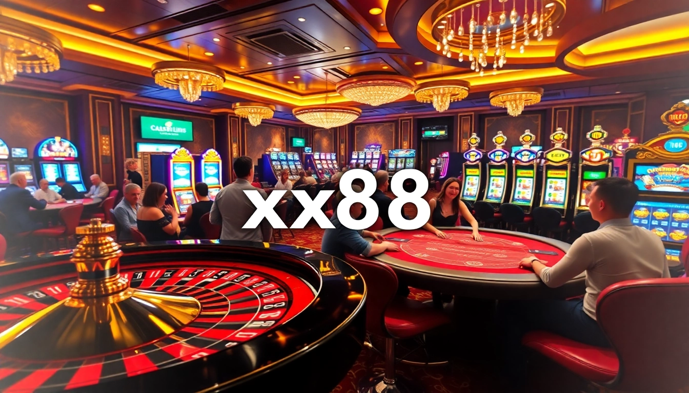 Experience the thrill of winning at the xx88 casino with vibrant tables and exciting games.