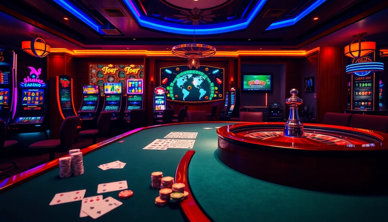 Experience the excitement of online gambling at mb668.co with vibrant casino visuals and interactive gaming elements.