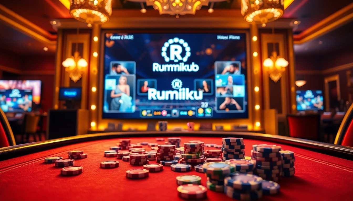 החוויה של רמיקוב אונליין כששחקנים נטמעים באווירת קזינו ססגונית עם אריחים וצ'יפים