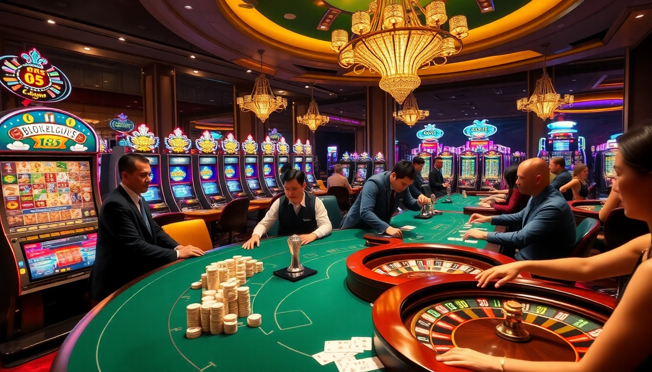 Experience vibrant casino action with dealers, games, and excitement at GO88, your ultimate gaming destination.