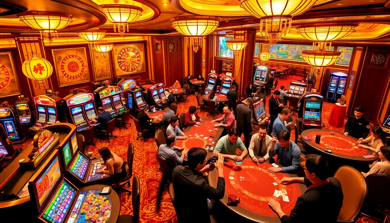 Experience the excitement of gambling at a casino, reflecting results from China.